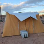 Springbar Skyliner tent in the desert for campout