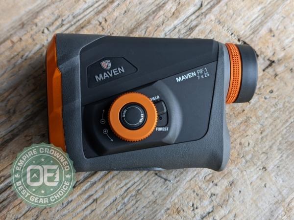 Maven RF.1 Rangefinder on wood