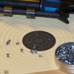 Rsz target with pellets