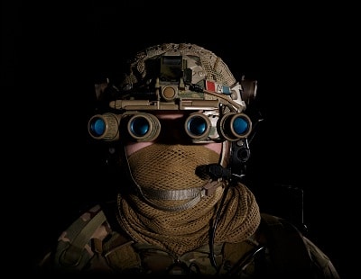 Tactical night vision goggles