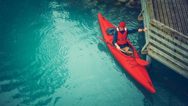 Touring kayak