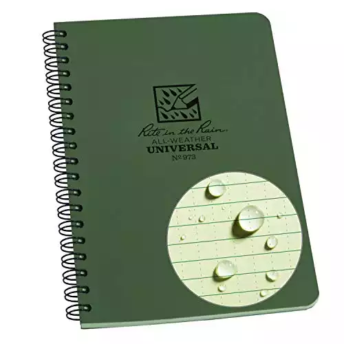 Weatherproof notebook